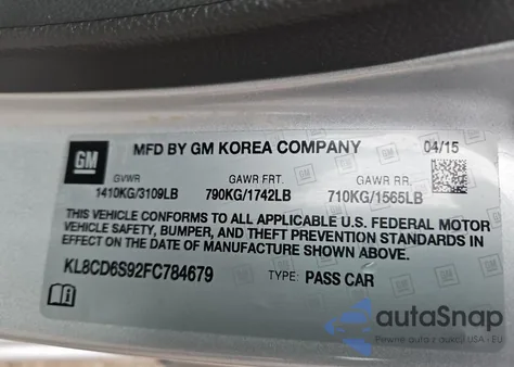 KL8CD6S92FC784679